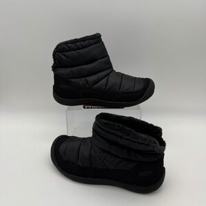 NEW Without Box Keen Women's Howser Fold Down Black Pull On Boots